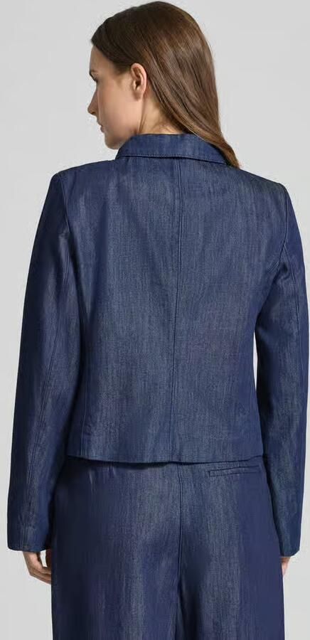 Christian Berg Woman Selection Regular fit blazer in denimlook met lyocell-aandeel - Foto 4