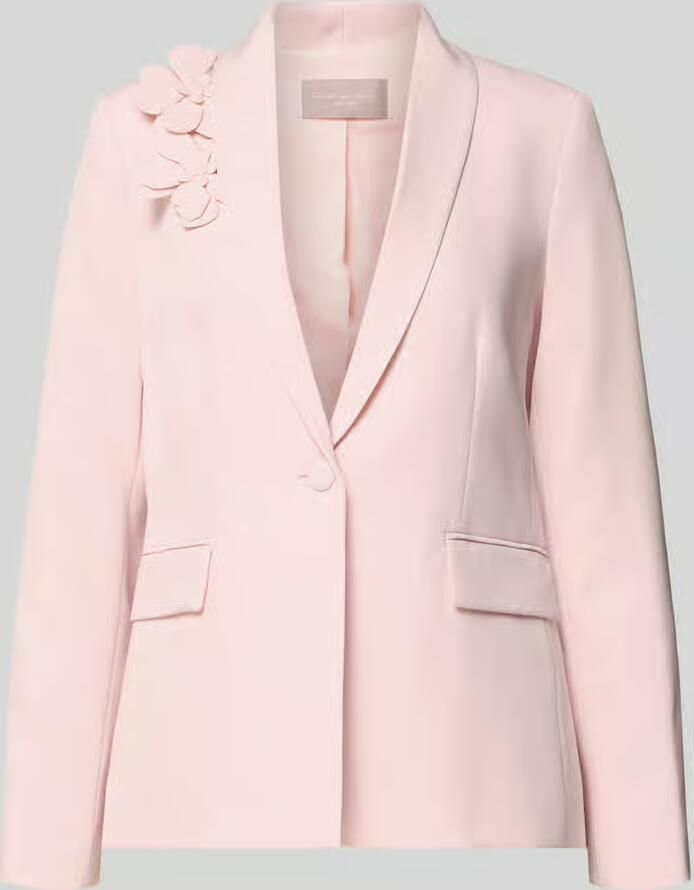 Christian Berg Woman Selection Regular fit blazer met bloemenapplicaties