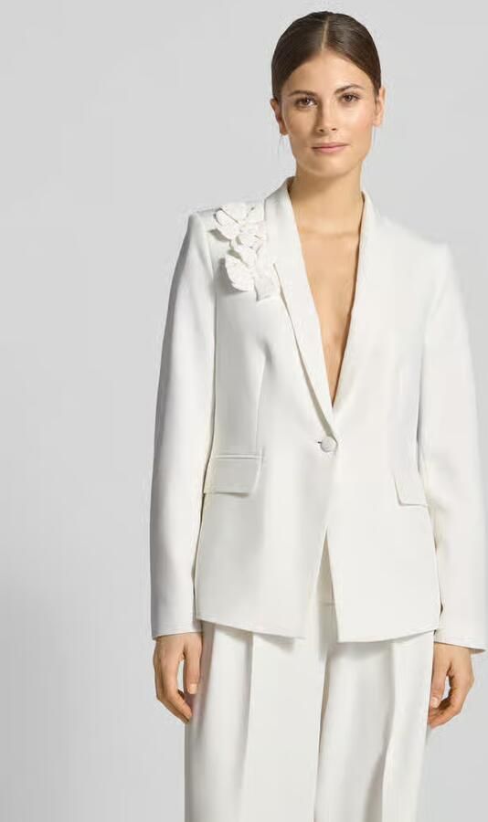 Christian Berg Woman Selection Regular Fit blazer met florale applicaties - Foto 2