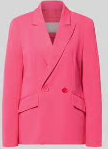 Christian Berg Woman Selection regular fit blazer met klepzakken