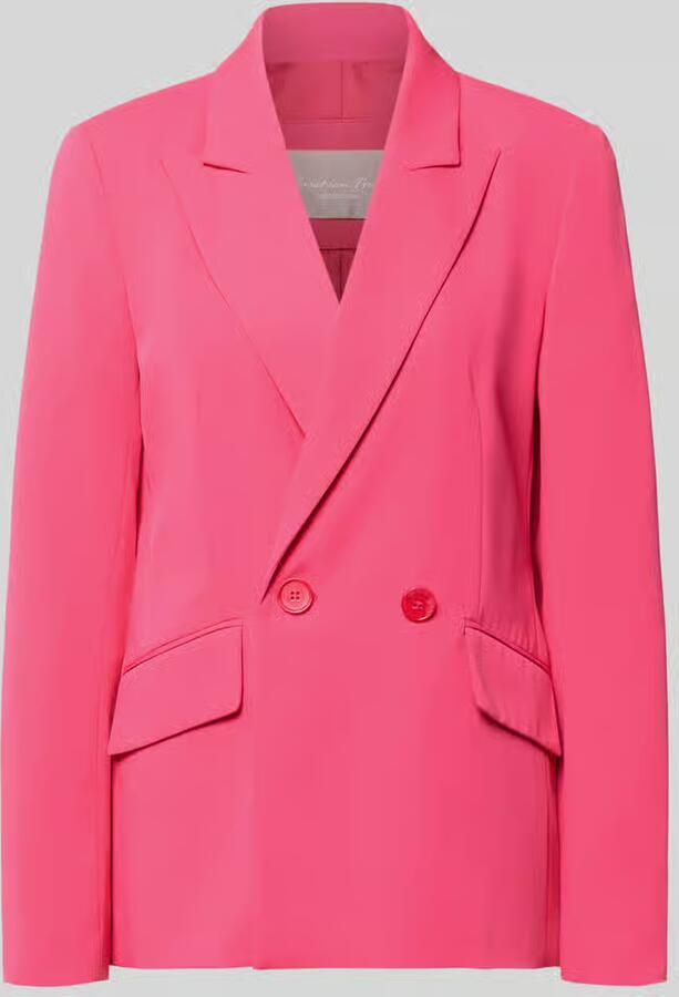 Christian Berg Woman Selection regular fit blazer met klepzakken - Foto 2
