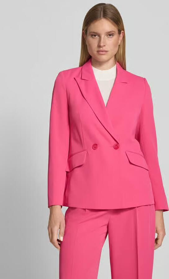 Christian Berg Woman Selection regular fit blazer met klepzakken - Foto 3