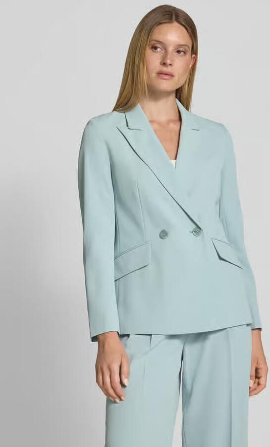 Christian Berg Woman Selection regular fit blazer met klepzakken - Foto 2