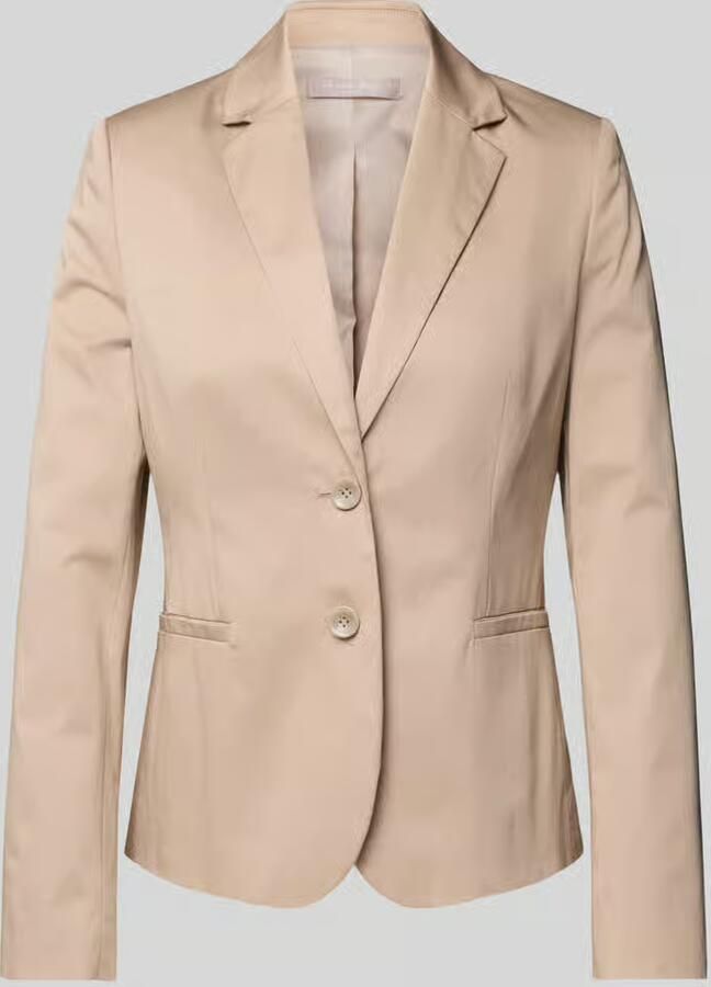 Christian Berg Woman Selection Regular fit blazer met reverskraag en paspelzakken - Foto 2