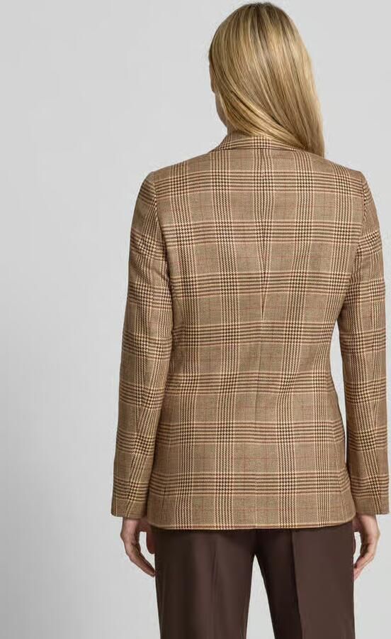 Christian Berg Woman Selection Regular fit blazer met reverskraag en paspelzakken - Foto 3