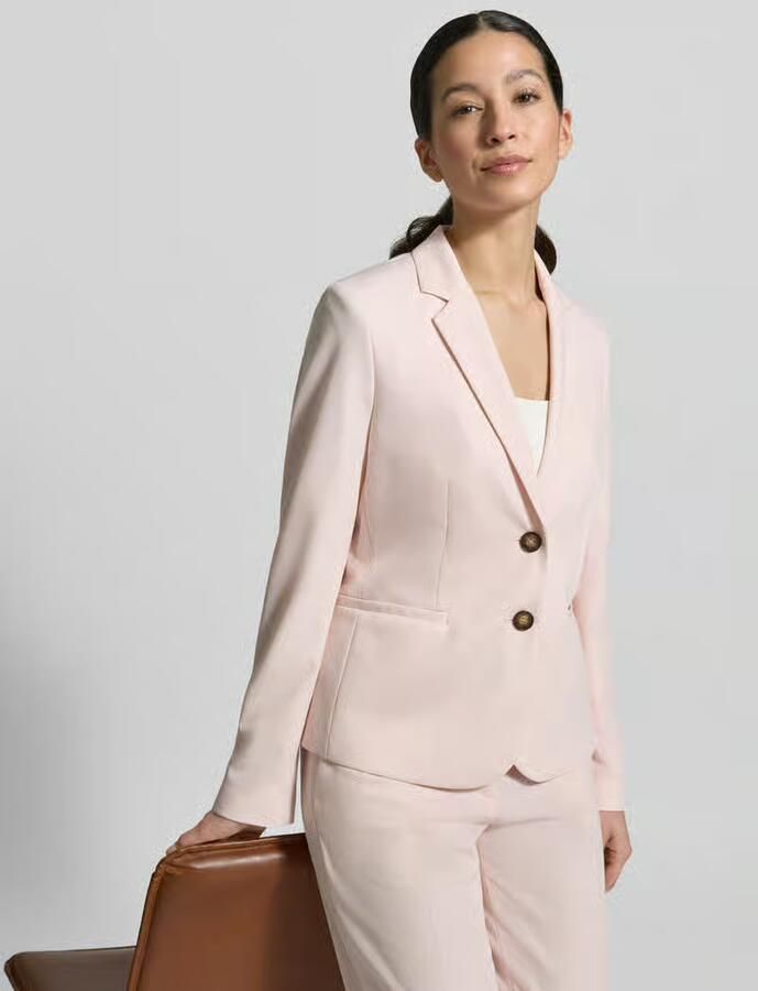 Christian Berg Woman Selection Regular fit Blazer met Reverskraag