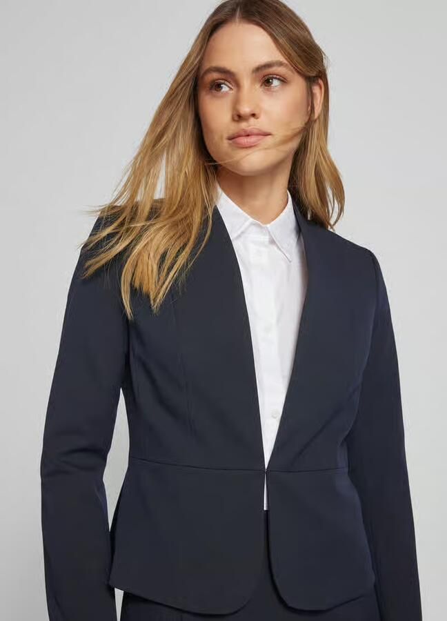 Christian Berg Woman Selection Regular fit blazer met sjaalkraag - Foto 2
