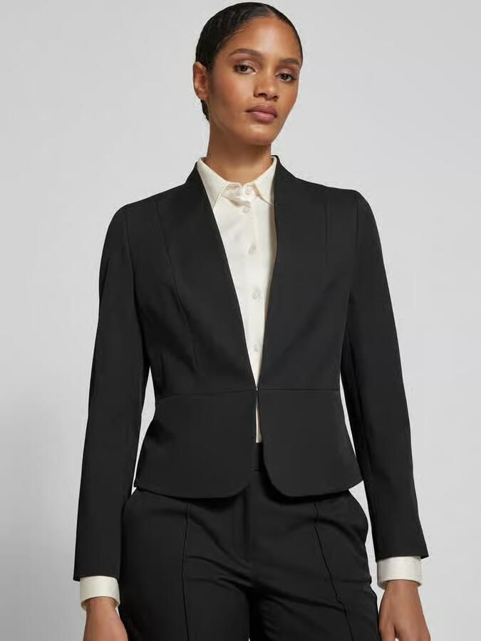 Christian Berg Woman Selection Regular fit blazer met sjaalkraag