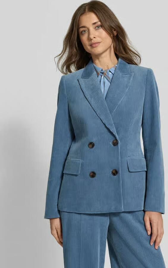 Christian Berg Woman Selection Regular Fit blazer van corduroy - Foto 2