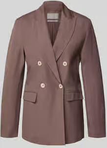 Christian Berg Woman Selection regular fit blazer van linnenmix met viscosemix met viscose