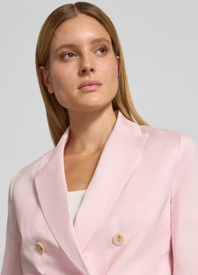 Christian Berg Woman Selection regular fit blazer van linnenmix met viscosemix met viscose