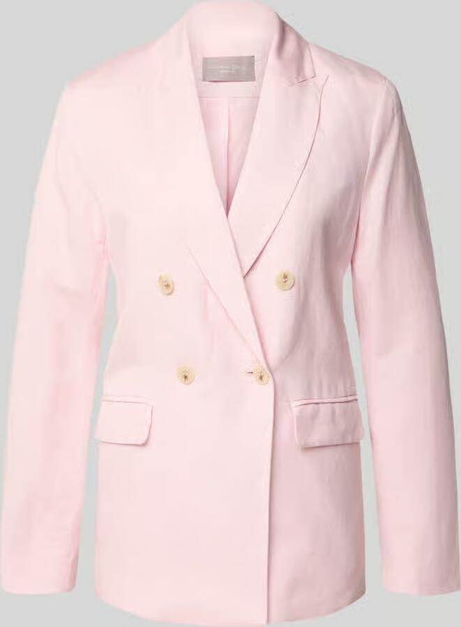 Christian Berg Woman Selection regular fit blazer van linnenmix met viscosemix met viscose - Foto 2