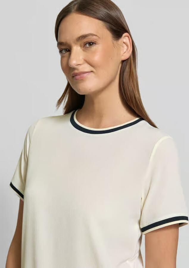 Christian Berg Woman Selection Regular fit Blouse met korte mouwen met ronde hals