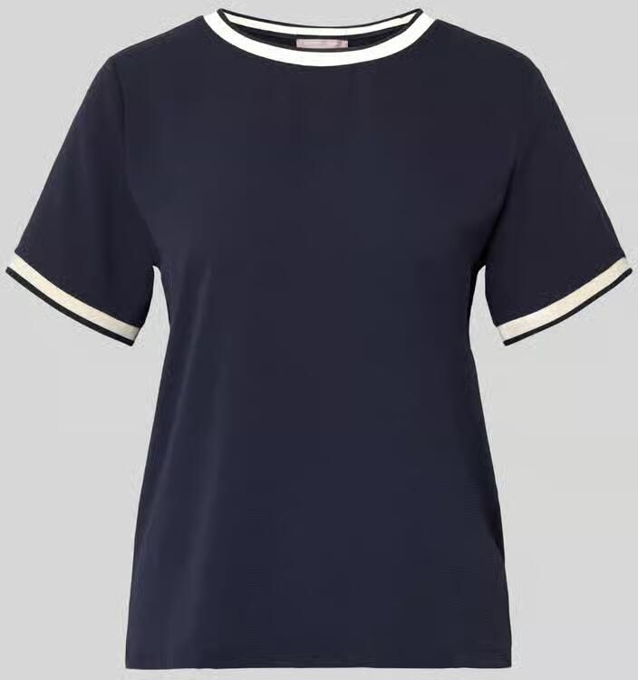 Christian Berg Woman Selection Regular fit Blouse met korte mouwen met ronde hals