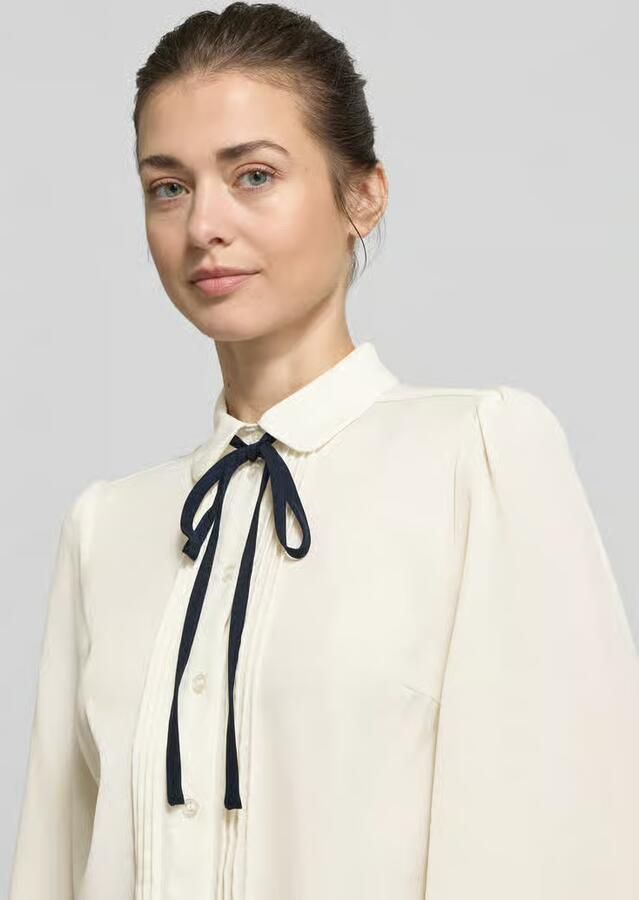 Christian Berg Woman Selection Regular fit blouse met Peter Pan-kraag - Foto 2