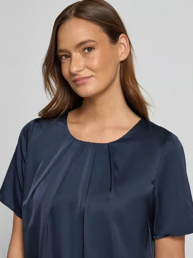 Christian Berg Woman Selection Regular fit blouse met ronde hals en 1 2-mouwen