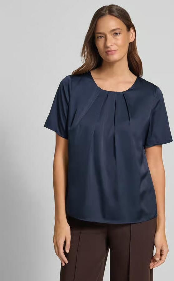 Christian Berg Woman Selection Regular fit blouse met ronde hals en 1 2-mouwen - Foto 4