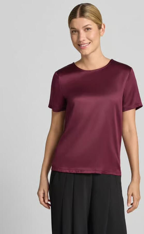 Christian Berg Woman Selection regular fit blouse van satijn - Foto 2