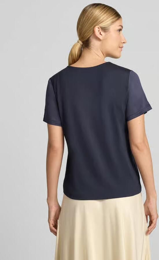 Christian Berg Woman Selection Regular fit blouseshirt met ronde hals - Foto 4