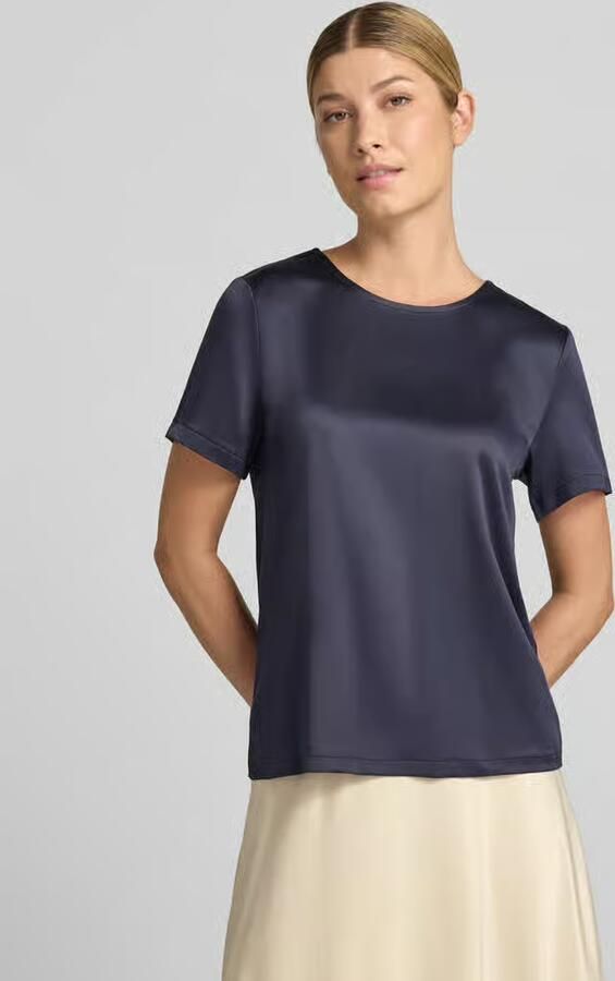 Christian Berg Woman Selection Regular fit blouseshirt met ronde hals - Foto 3