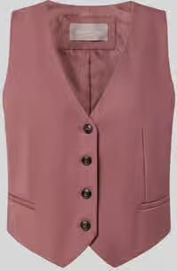 Christian Berg Woman Selection regular fit bodywarmer met viscose