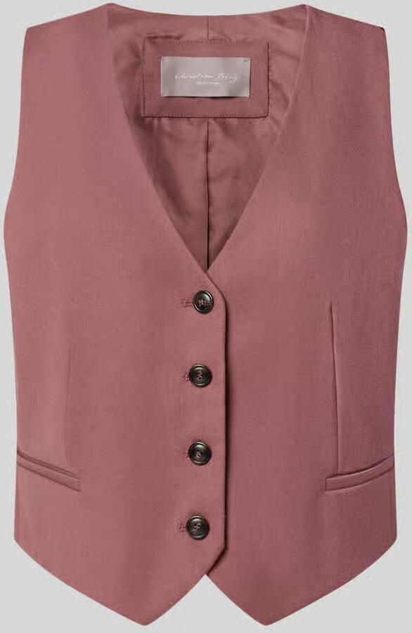 Christian Berg Woman Selection regular fit bodywarmer met viscose - Foto 2