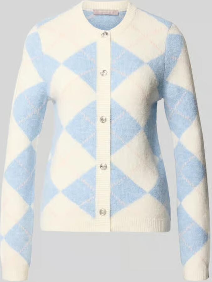 Christian Berg Woman Selection Regular fit gebreid jack met wol