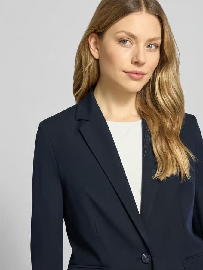 Christian Berg Woman Selection Regular fit longblazer met viscose