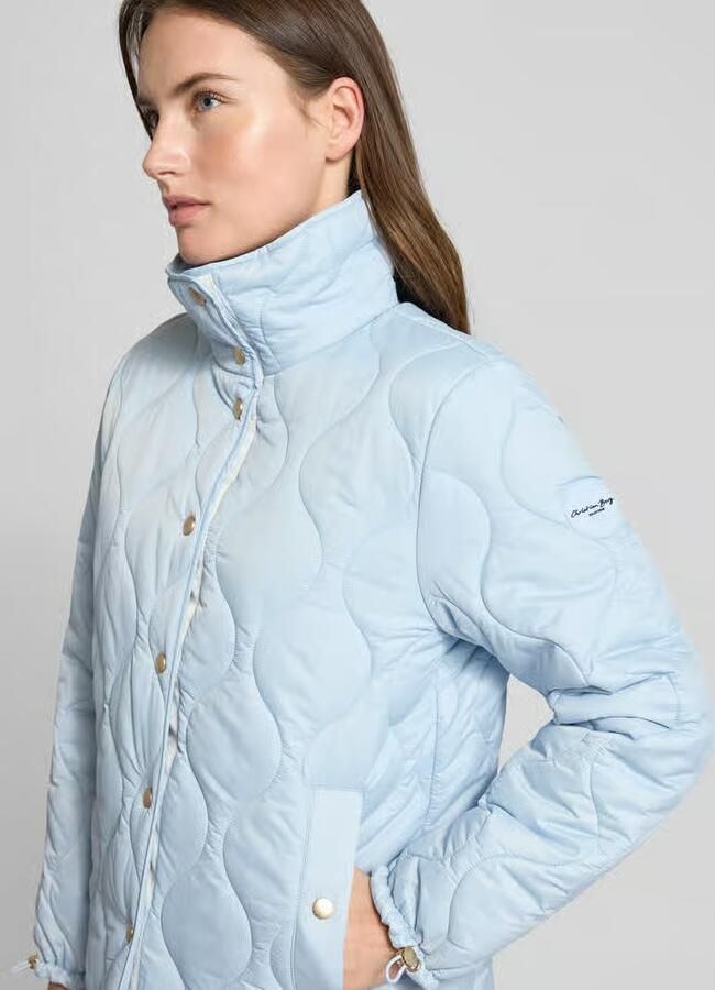 Christian Berg Woman Selection Regular fit gewatteerd jack met gevoerde opstaande kraag