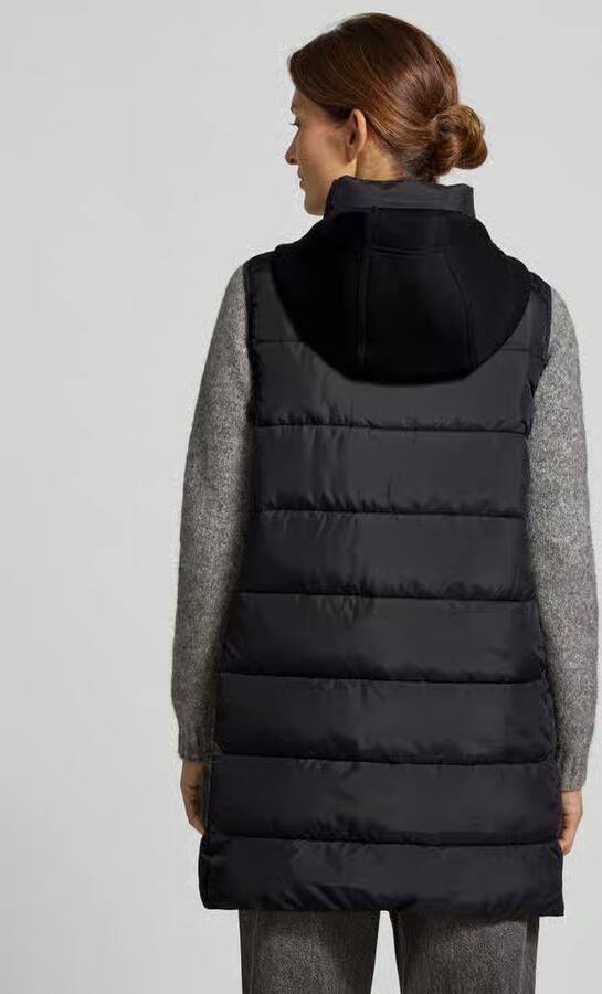 Christian Berg Woman Selection Gewatteerde bodywarmer met tweewegritssluiting