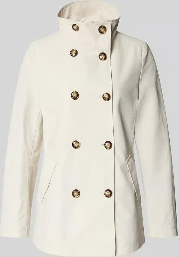 Christian Berg Woman Selection Trenchcoat met opstaande kraag en steekzakken - Foto 2