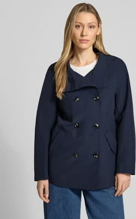 Christian Berg Woman Selection Trenchcoat met opstaande kraag en steekzakken - Foto 3
