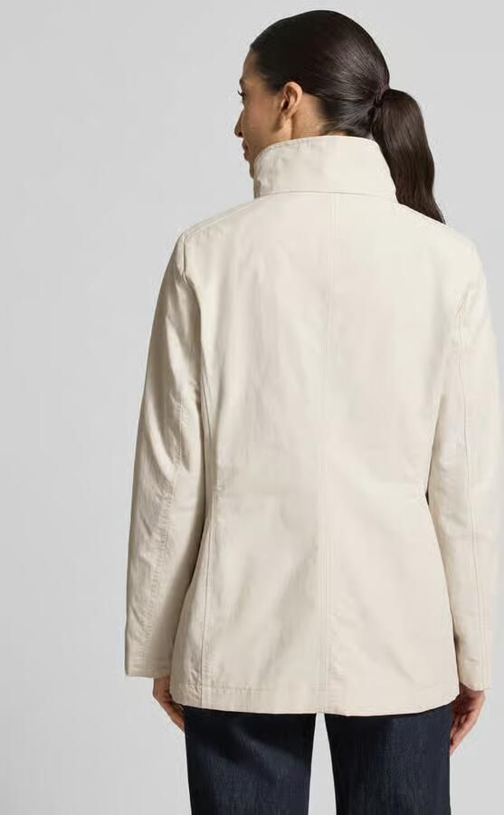 Christian Berg Woman Selection Trenchcoat met opstaande kraag en steekzakken