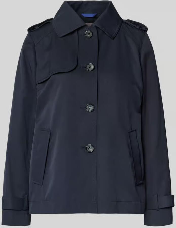 Christian Berg Woman Selection regular fit jack met platte kraag - Foto 2