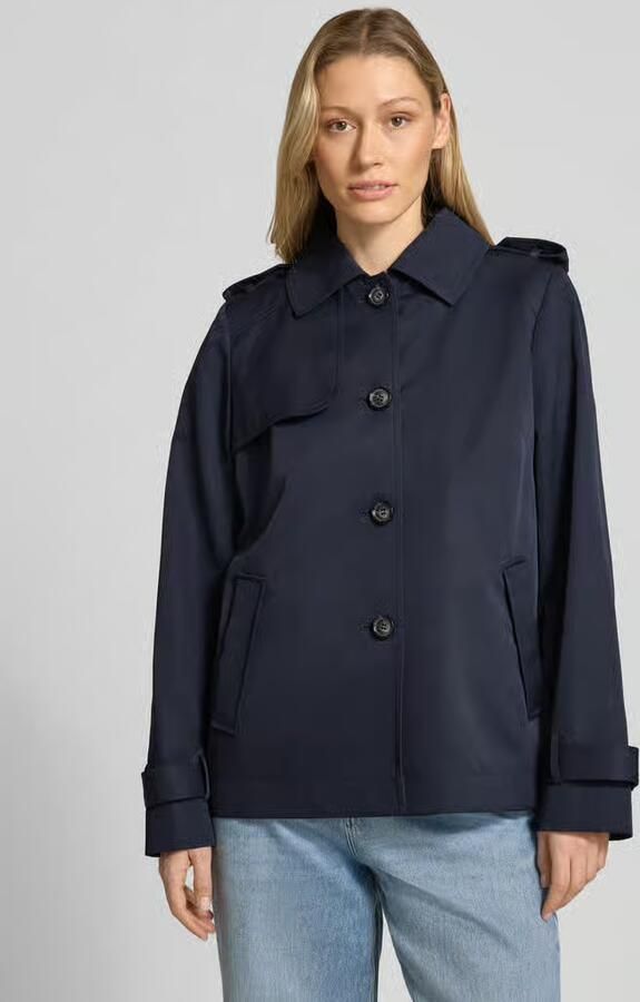 Christian Berg Woman Selection regular fit jack met platte kraag - Foto 2