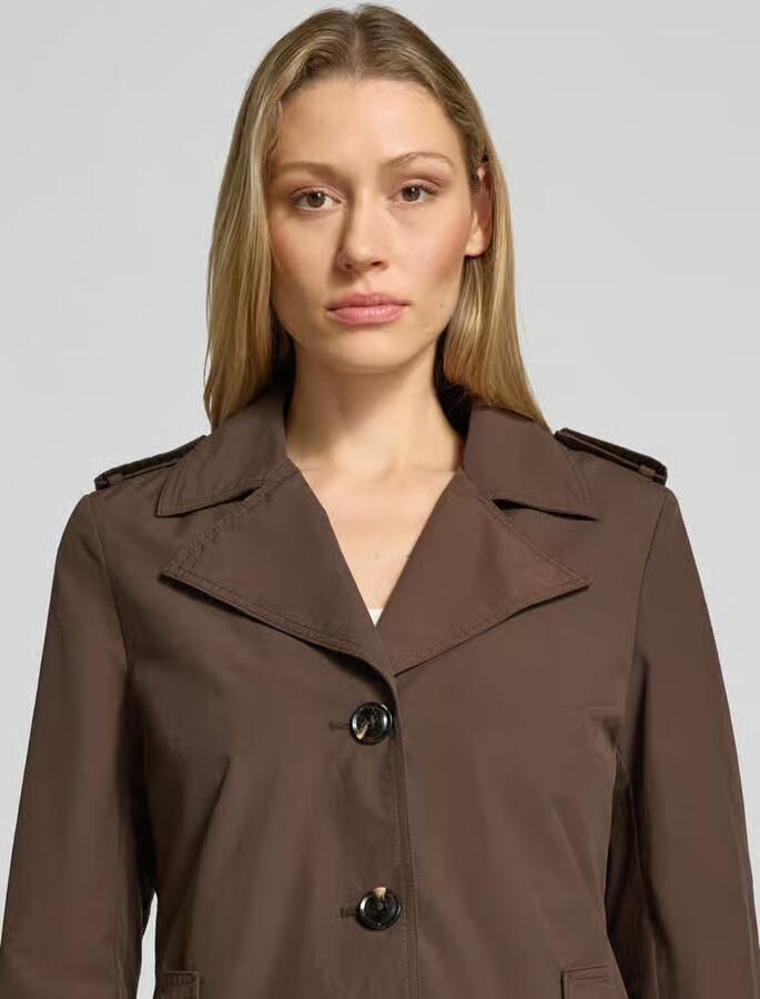 Christian Berg Woman Selection regular fit jack met reverskraag