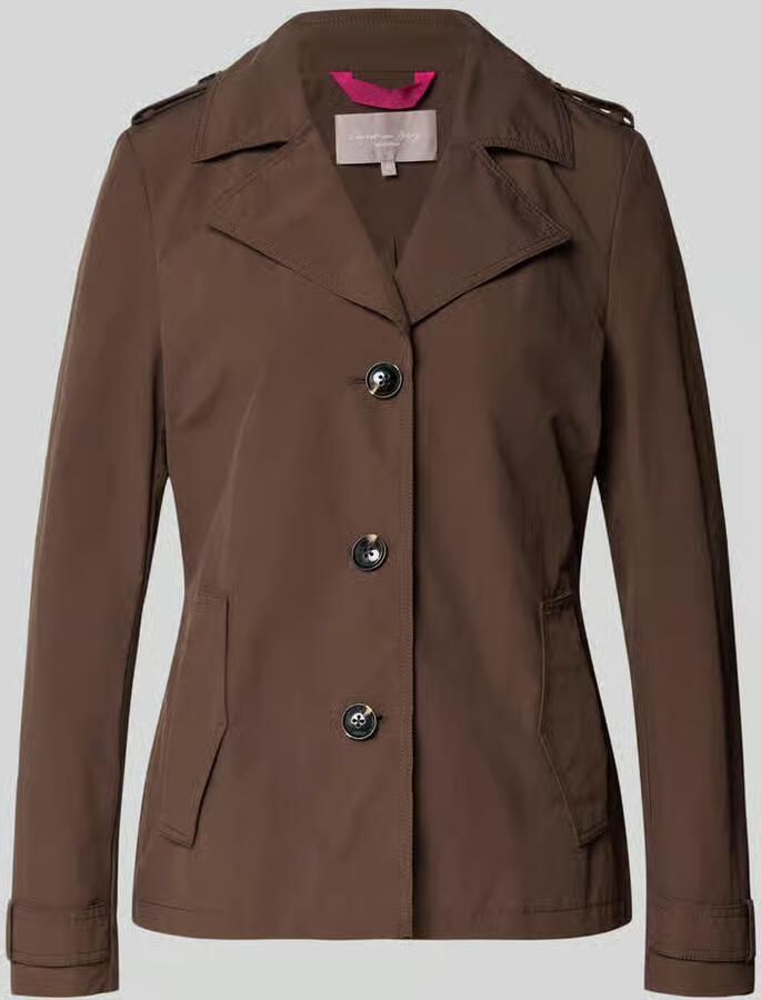 Christian Berg Woman Selection regular fit jack met reverskraag - Foto 2
