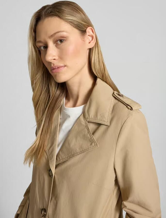 Christian Berg Woman Selection regular fit jack met reverskraag