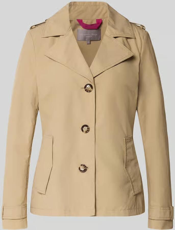 Christian Berg Woman Selection regular fit jack met reverskraag - Foto 2