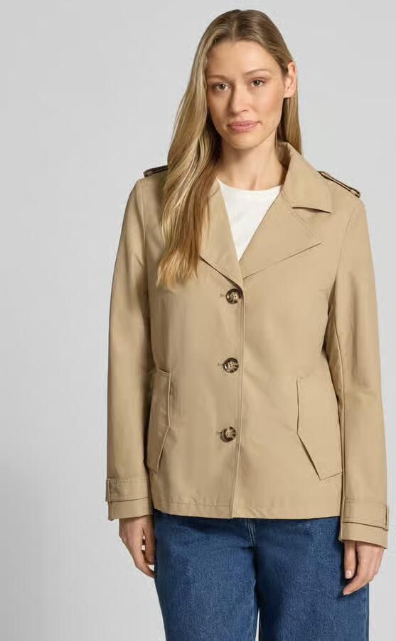 Christian Berg Woman Selection regular fit jack met reverskraag - Foto 3