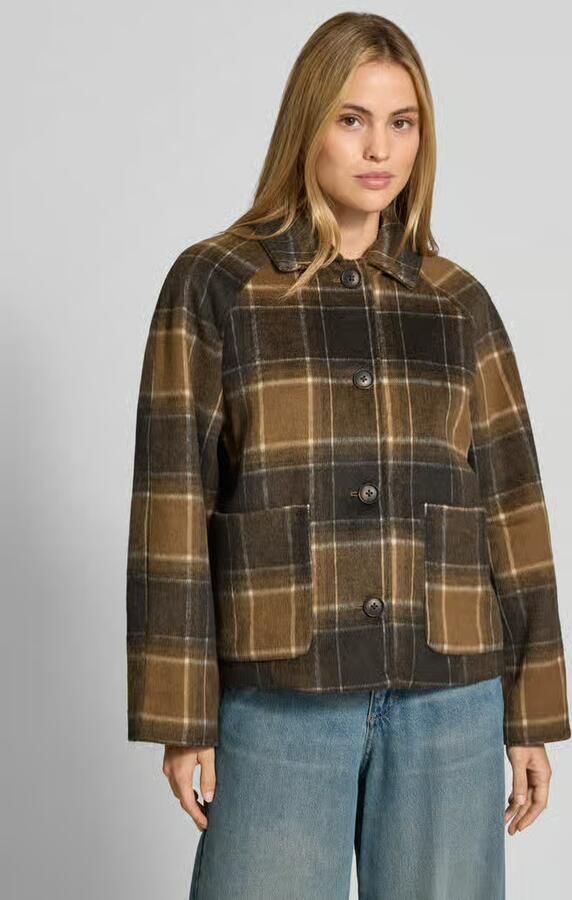 Christian Berg Woman Selection Regular fit jack met wol - Foto 3