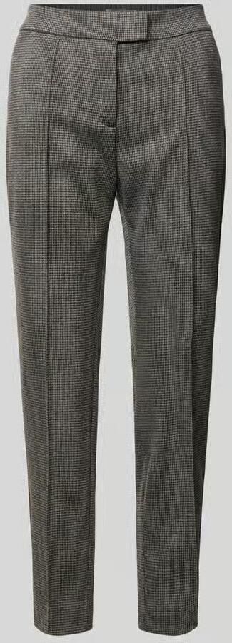 Christian Berg Woman Selection Regular fit jersey broek met paspelzak aan de achterkant - Foto 2