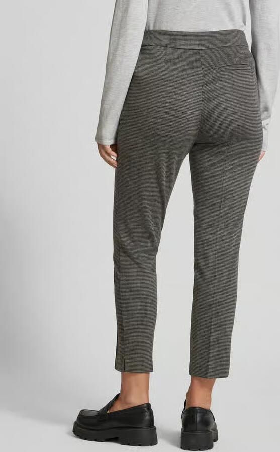 Christian Berg Woman Selection Regular fit jersey broek met paspelzak aan de achterkant - Foto 3