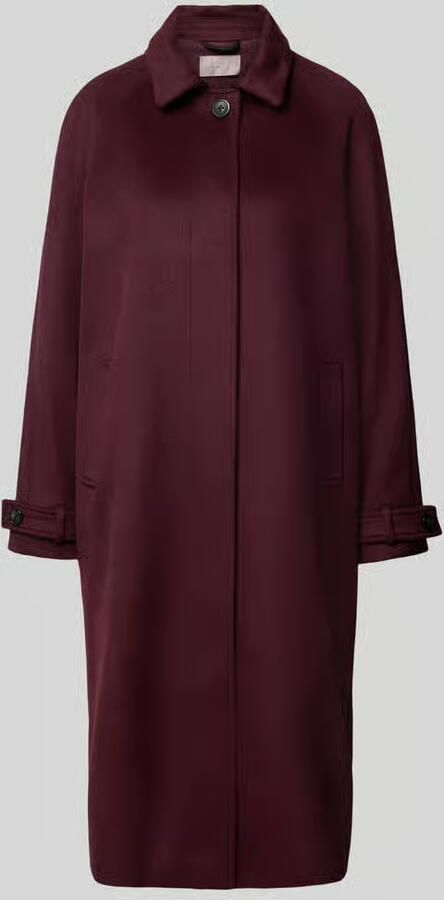 Christian Berg Woman Selection Regular fit lange jas met opstaande kraag