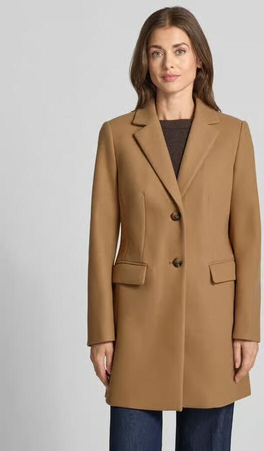 Christian Berg Woman Selection regular fit mantel met 2-knoopsluiting - Foto 2