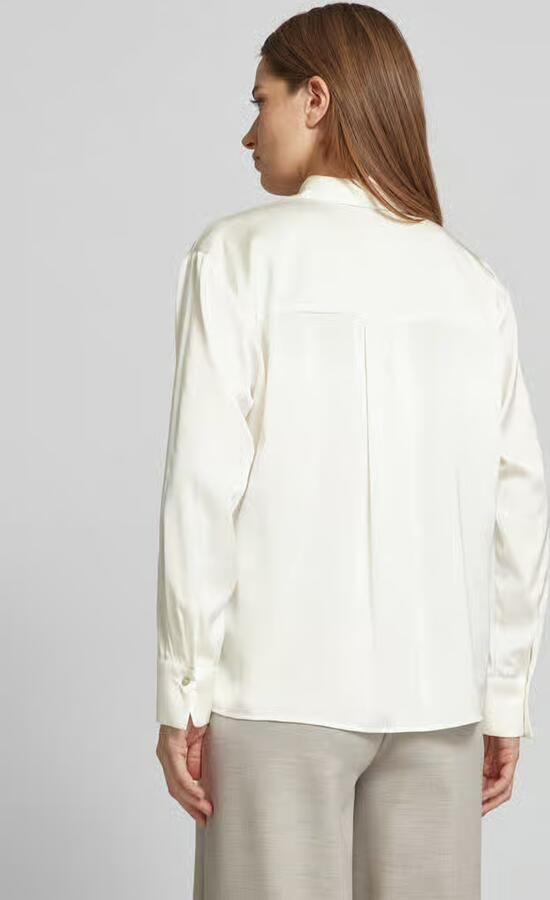 Christian Berg Woman Selection Regular fit overhemdblouse met blinde knoopsluiting