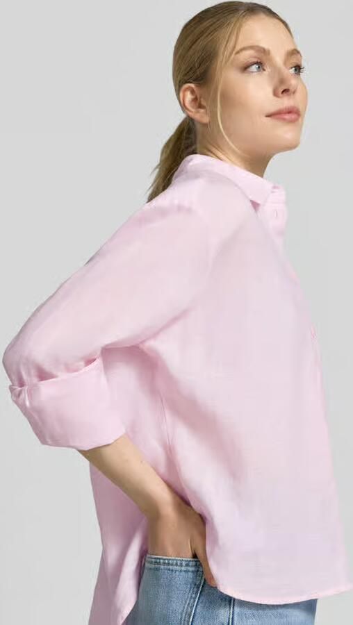 Christian Berg Woman Selection regular fit overhemdblouse van puur linnen