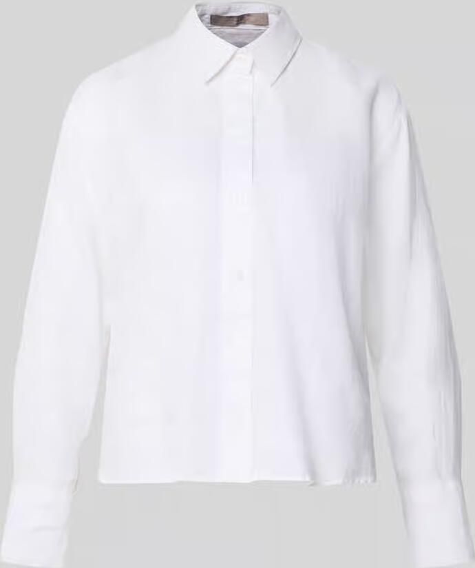 Christian Berg Woman Selection regular fit overhemdblouse van puur linnen - Foto 2