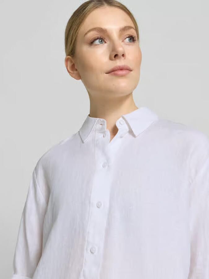 Christian Berg Woman Selection regular fit overhemdblouse van puur linnen