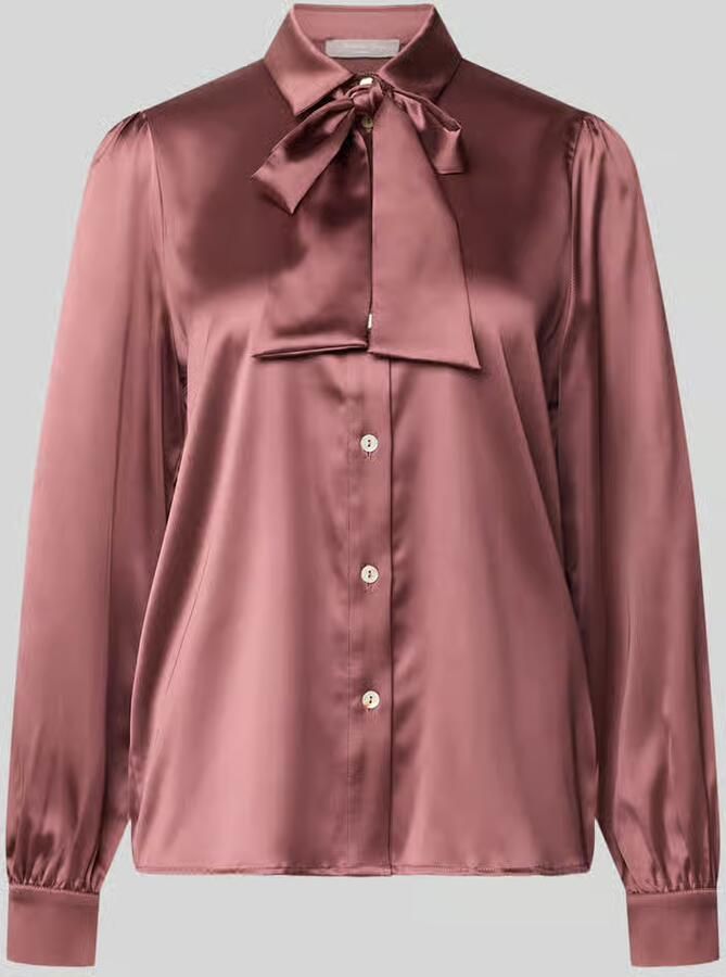 Christian Berg Woman Selection Regular fit overhemdblouse van satijn